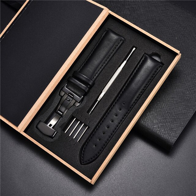 Samsung Leather Straps Black-Black