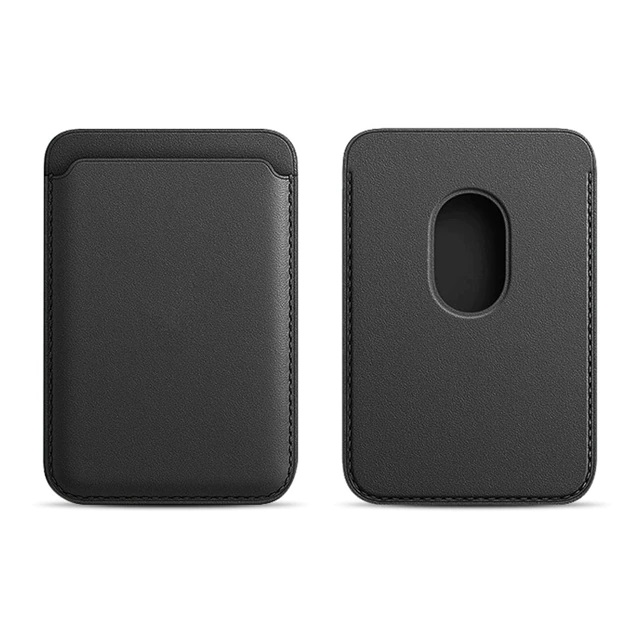 Leather Wallet Case Black